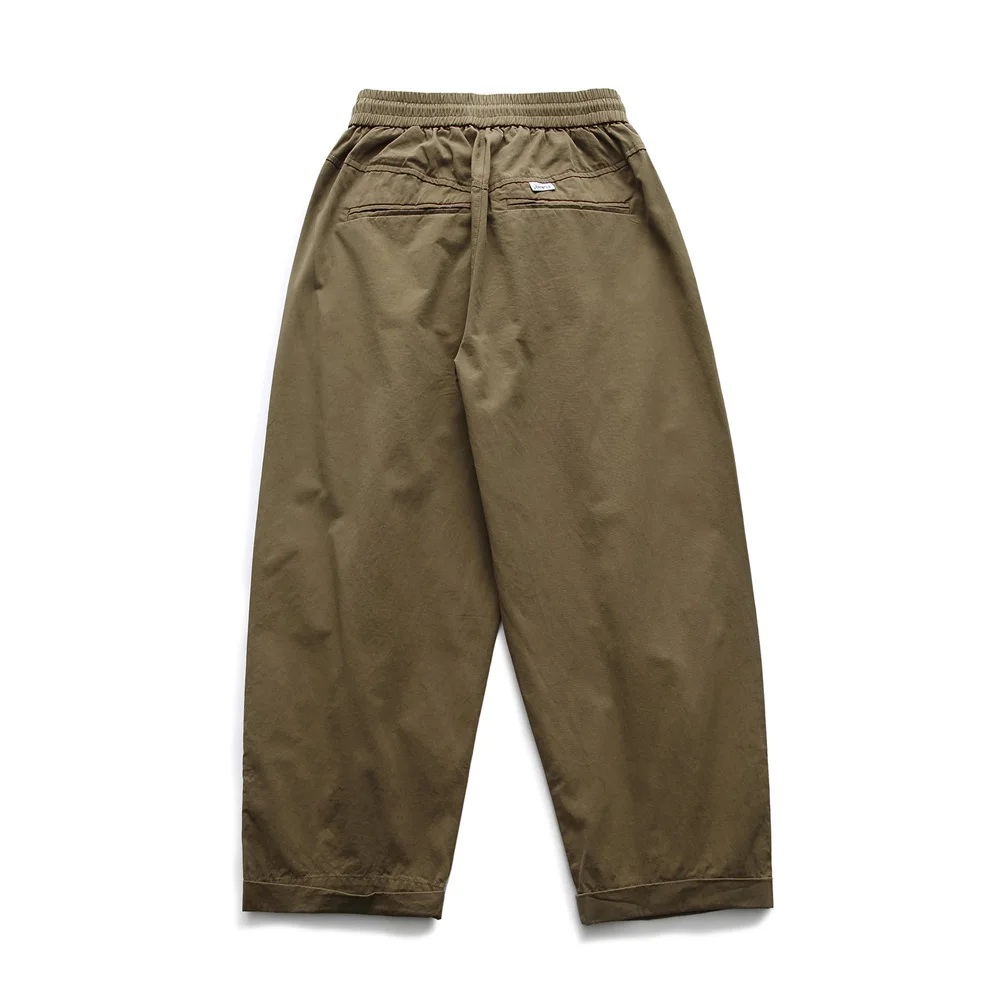 

Men Harajuku Streetwear Vintage Fashion Loose Casual Cargo Pants Ankle Length Harem Trousers Couple Wide Leg Baggy Pant