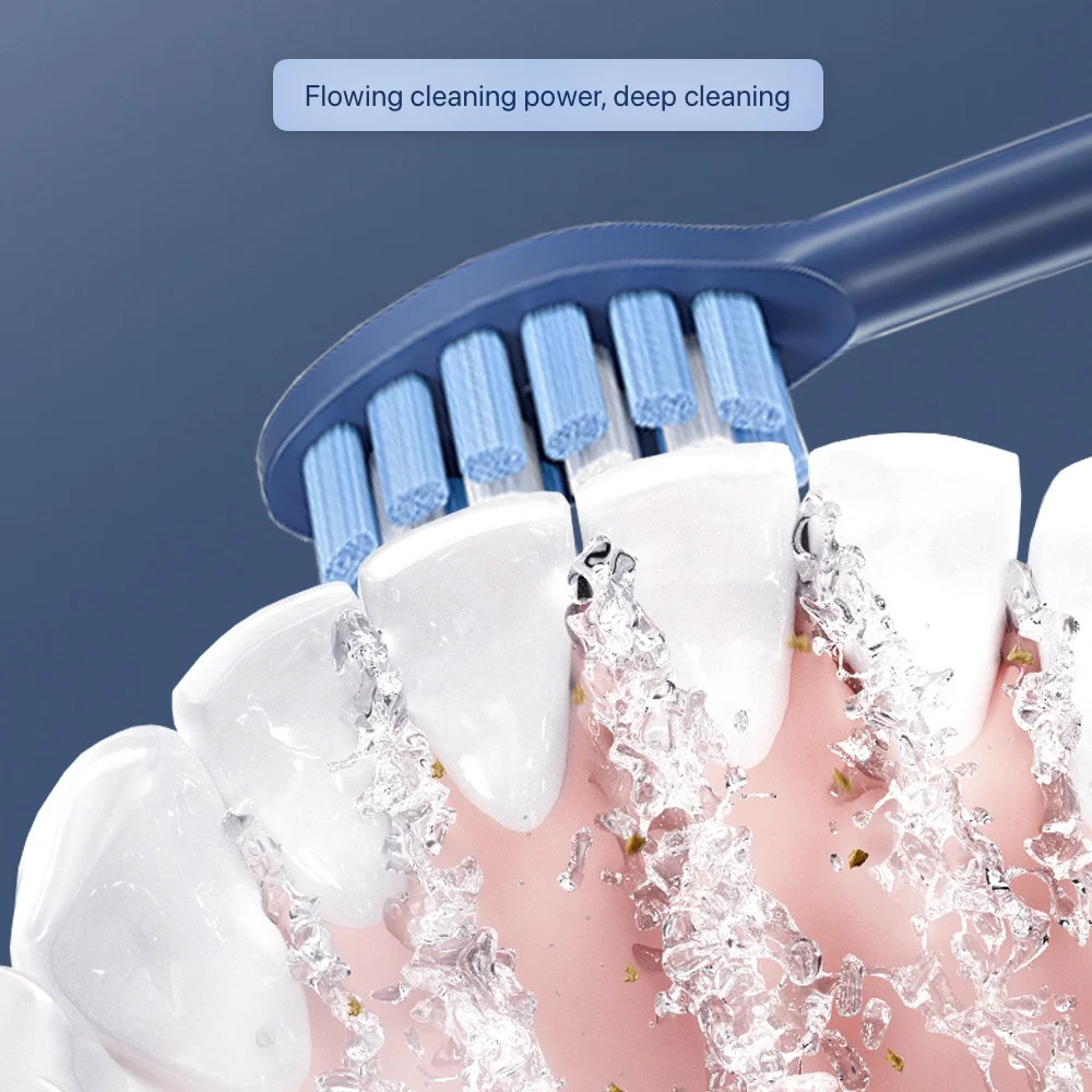 رؤوس بديلة لفرشاة الأسنان لفلايكو ، FT7105 ، FT7106 ، FT7108 ، FT7205 ، TH01 ، رؤوس فرشاة أسنان كهربائية عالمية ، 4-16