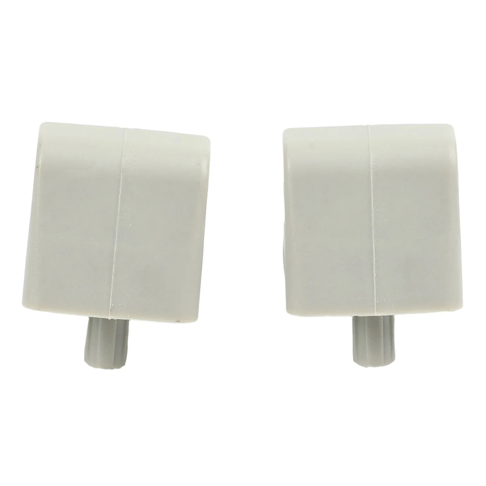Car Sun Visor Fixing Clip 2 Pieces for Iveco Applications OEM 97243143 Replacement Mounting Hardware ABS Based