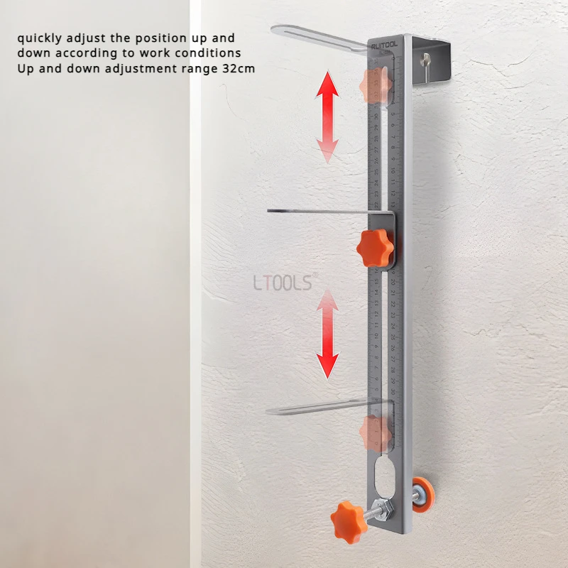 Universal Laser Level Wall Mount Bracket Adjustable Multi-functional Laser Bracket For Rotating laser Leveling Support Bracket