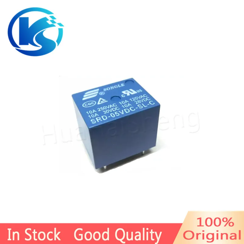 SRD-05VDC-SL-C G6S-2F-Y 2-5VDC 12VDC 24VDC 3VDC 4.5VDC DC5V DIP5 Signal Relay