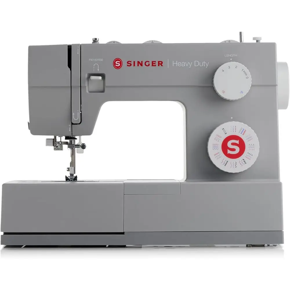 

Powerful 4452 Sewing Machine Kit - 110 Stitches, Metal Frame, 1-Step Buttonhole, LED Light, High-Speed Operation