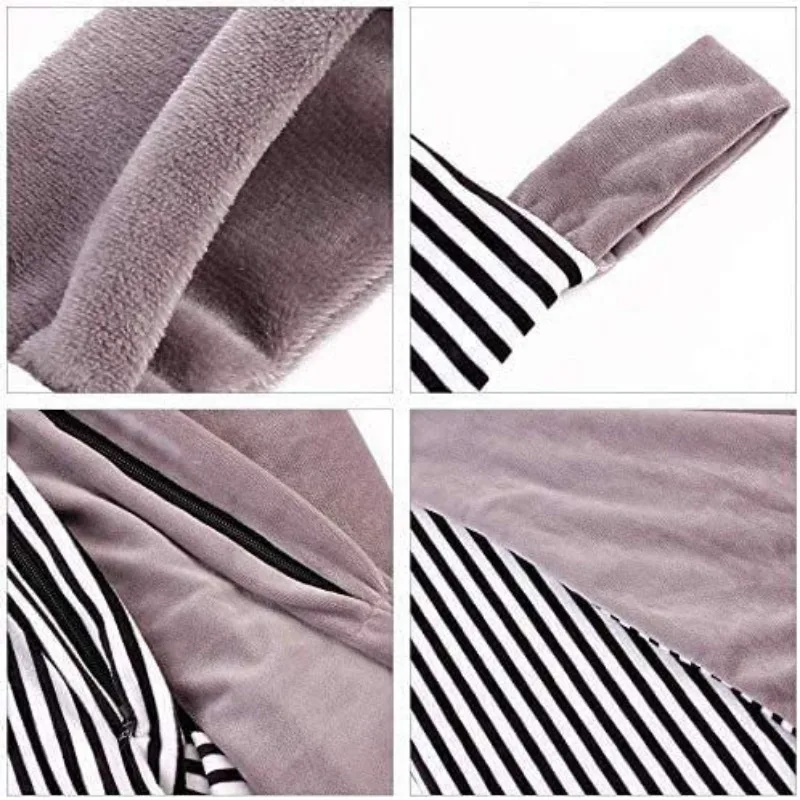 حقيبة حبوب تخزين حيوانات محشوة ، حقيبة تخزين ألعاب دمية قطيفة ، مقعد ، منظم صالة ، ديكور للأطفال ، وسادة أطفال لغرفة المعيشة #4