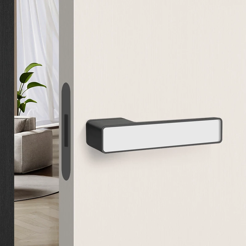 Bedroom Door Lock Universal Type Modern And Simple Ecological Lock Bathroom Door Silent Magnetic Mechanical Door Lock