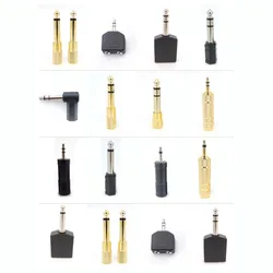 3.5mm 6.35mm Male Female to 6.5 male female Plug Jack Stereo Coupler Audio dual 3.5 mm Mono Stereo 6.35 RCA cable Connector