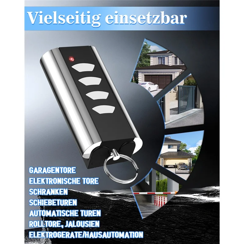 AA60-untuk Remote Control Garasi Normstahl Entrematic RCU 433-2 untuk Kunci Pintu Baja Standar Crawford 433.92