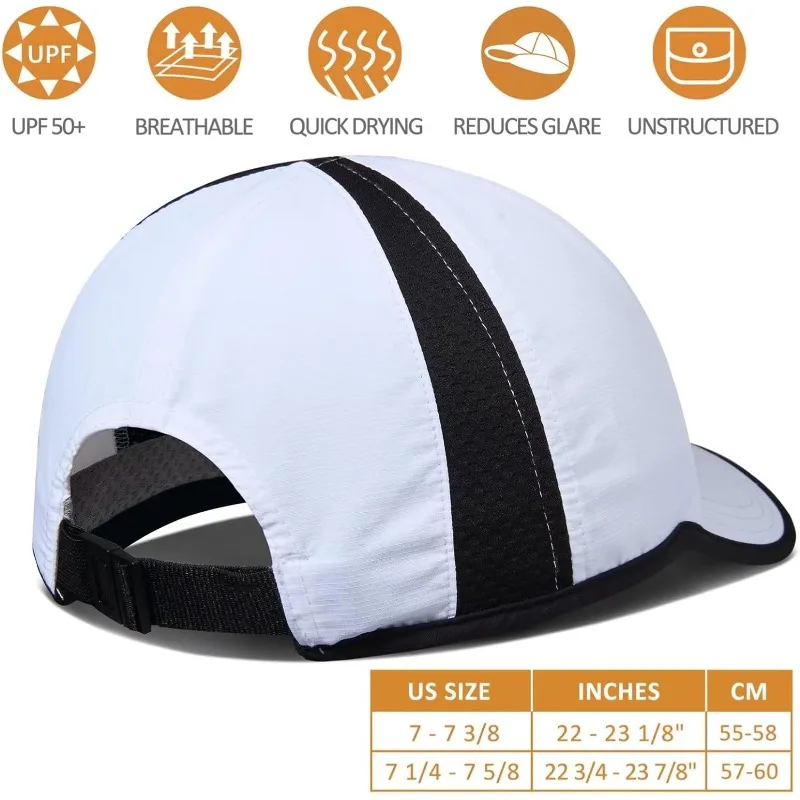 GADIEMKENSD Quick Dry Men Baseball Cap Outdoor Mesh Breathable Sports Hat For Women Hiking Fishing Sunbonnet Golf Adjustable Hat