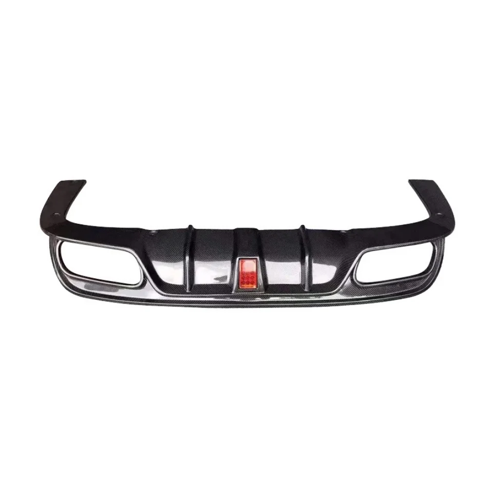 W205 Carbon fiber Rear Bumper Diffuser CMST Style For Mercedes-Benz W205 C63 Diffuser