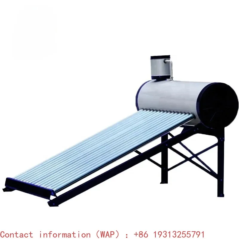 

【Best-selling】Hot Sales 15 Tubes And 130L High-quality Compact Non Pressure Stainless Steel Hot Solar Water Heaters