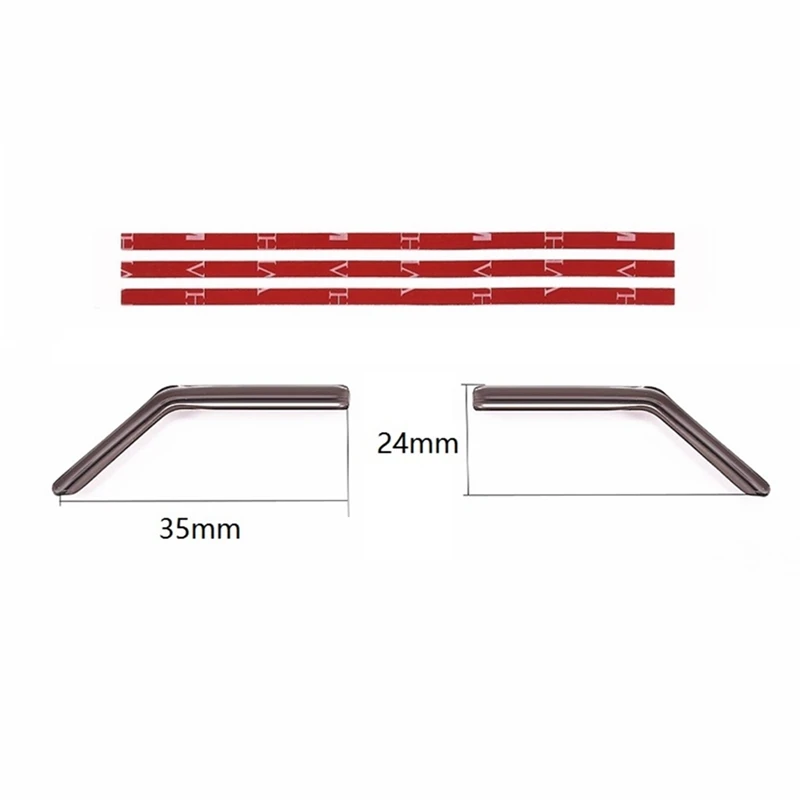 Acrylic Window Sun Visor Rain Shield Deflector Decoration For WPL C14 C24 C24-1 1/16 RC Car Upgrade Parts Accessories