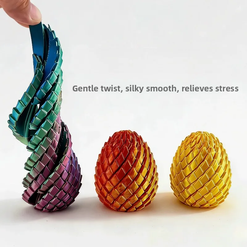 Druckbare rotierende Musik-Stressabbau-Spielzeuge, 3D-gedruckte Puzzle-Kegel-Fingerspitzen-Steckspielzeuge, China Luban mobile Stressabbau-Spielzeuge