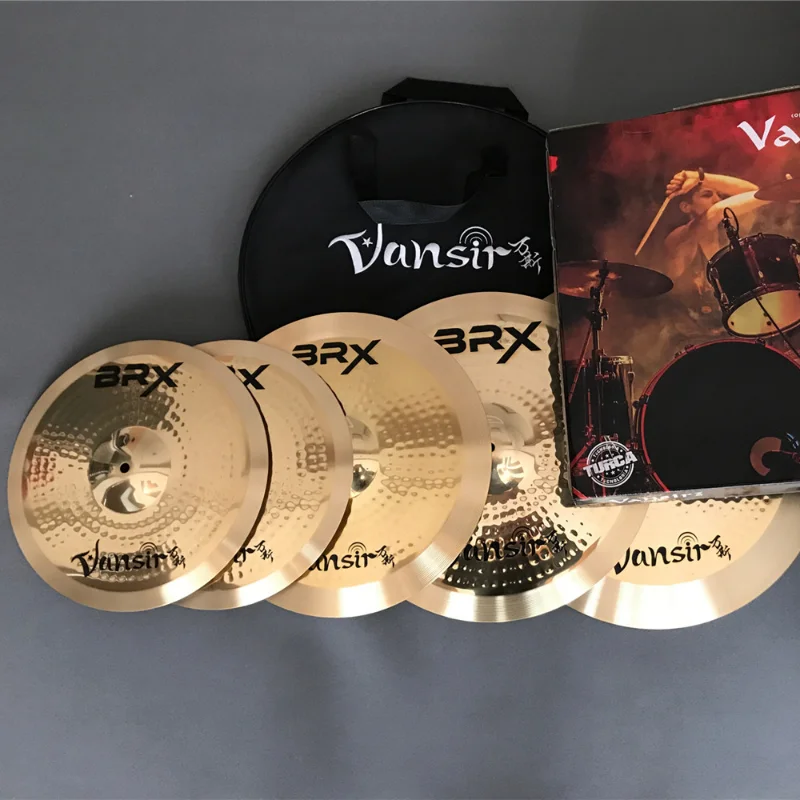 Useful Brass Cymbal Set 14