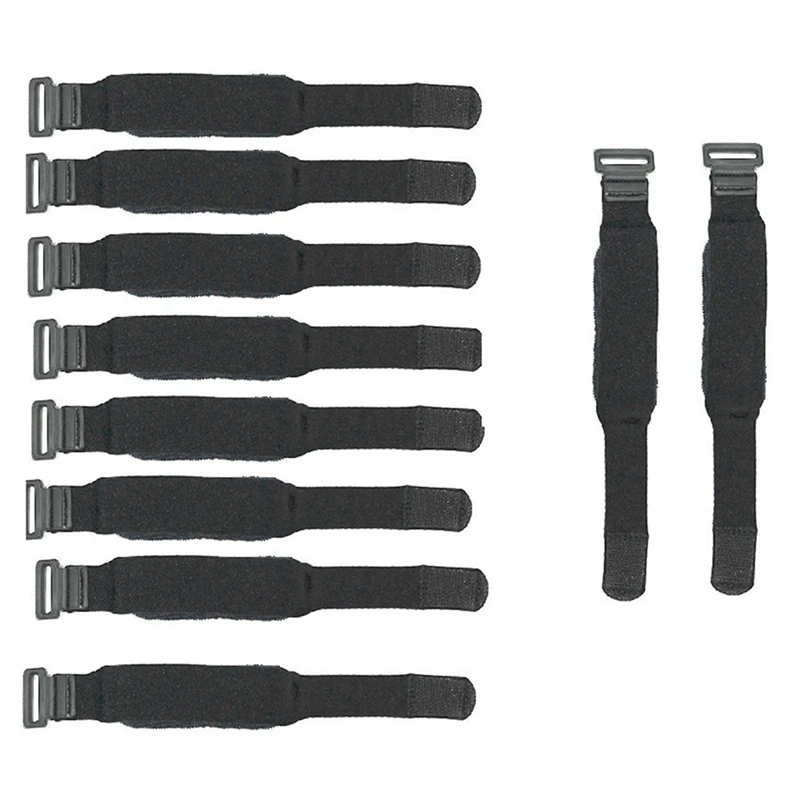 

LALA 10Pcs Electric Guitar Bass Stop Band, Musical Instrument Accessories, String Protector Timbering Band Muffled Band