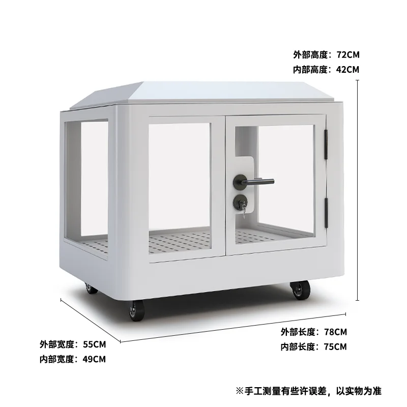 Pet room soundproof household small cat soundproof box bird cage mini display cabinet dog kennel parrot storage silent compartme