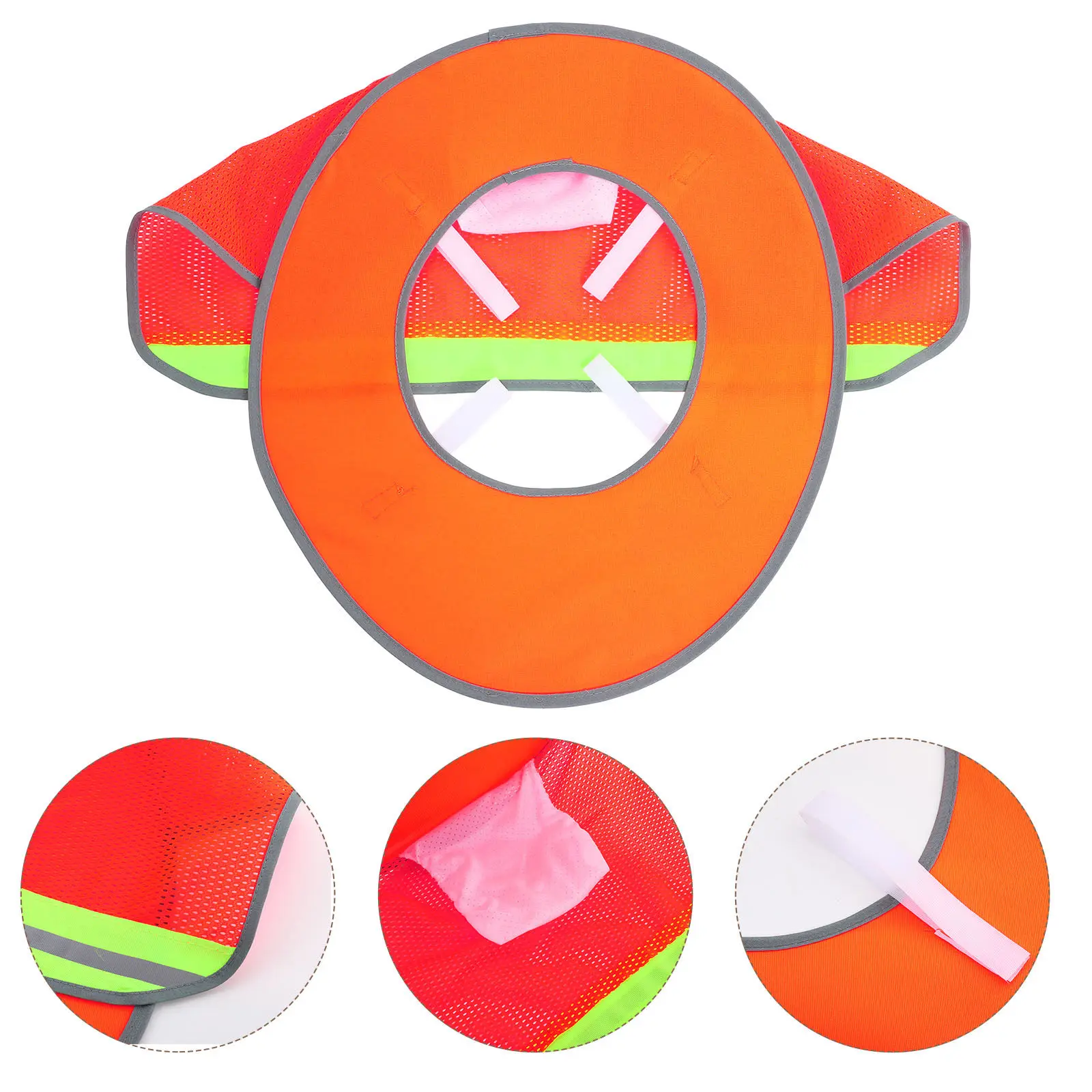 

Hard Hat Sun Shade Adjustable Neck Cover Breathable Mesh Visor Full Brim Construction Safety Accessories Sun Protection