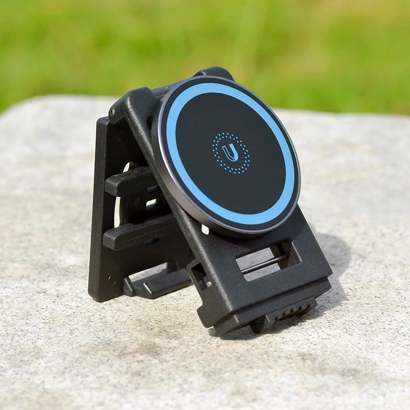 MagSafe Compatible Magnetic Clutch Strap Base for Apple iPhone Outdoor Backpack Shoulder Strap Holder