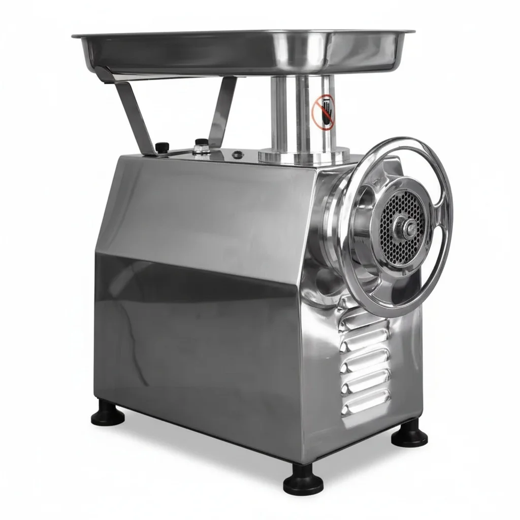 

Electric Meat Grinder, Stainless Steel Automatic Mincer, 60x42x52cm Commercial Meat Grinder, Restaurant Meat Processor