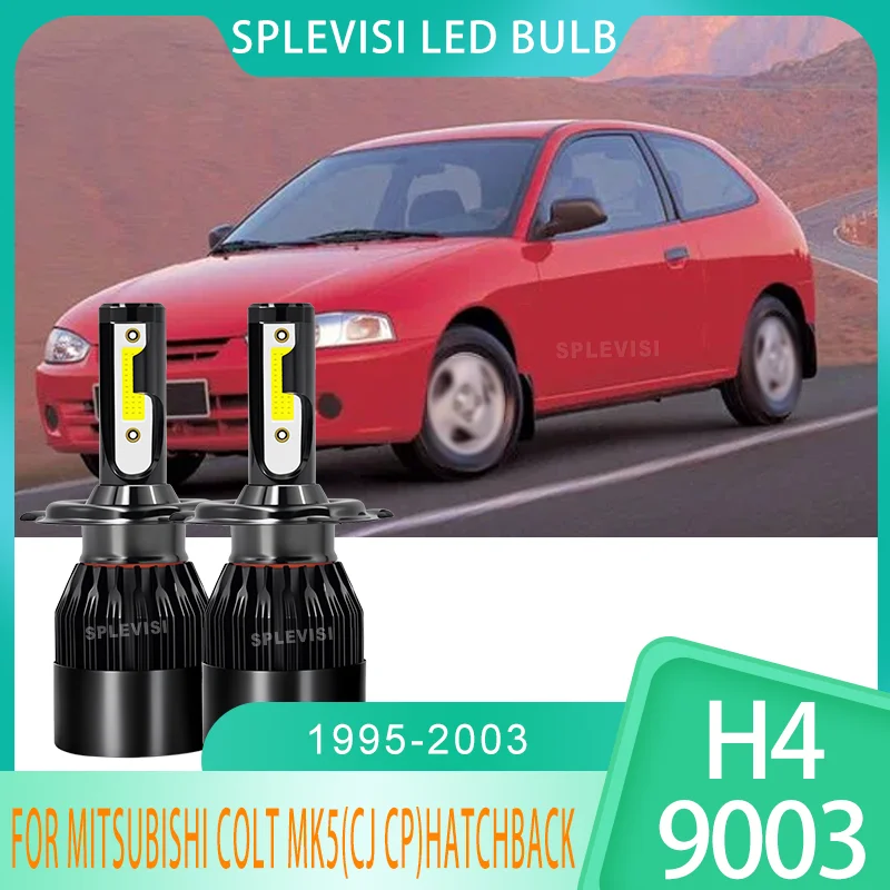 

High Illuminate 6000k White LED Headlight For MITSUBISHI COLT Mk5(CJ CP)Hatchback 1995 1996 1997 1998 1999 2000 2001 2002 2003