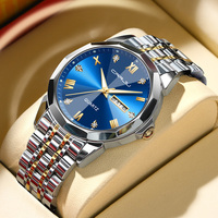 CRRJU Watch for Men Luxury Stainless Steel Luminous Quartz Watch Fashion Business Waterproof  Men's Clock Relogio Masculino