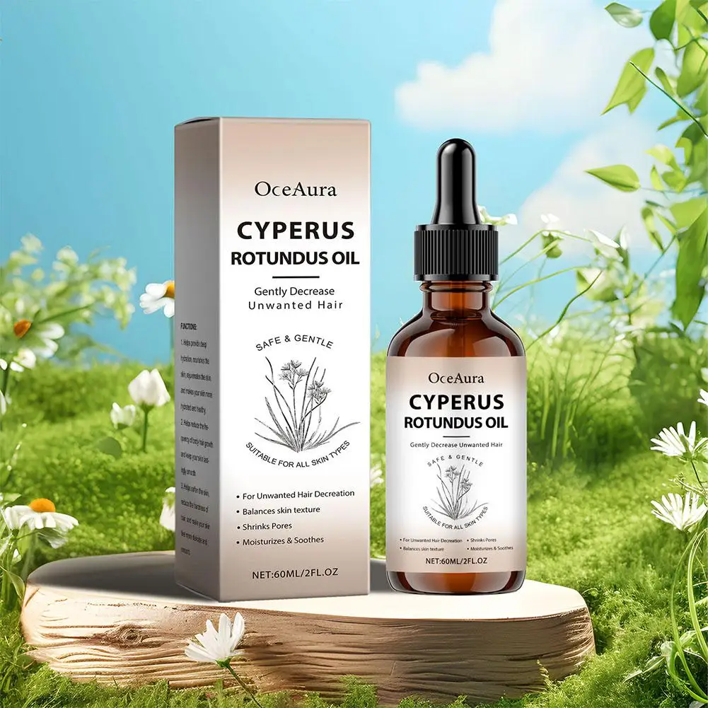 Cyperus Rotundus Oil Body Post Hair Removal Soothing Oil Hair Growth Inhibitor Skin Care Body Moisturizing Oil Nourish Body Skin