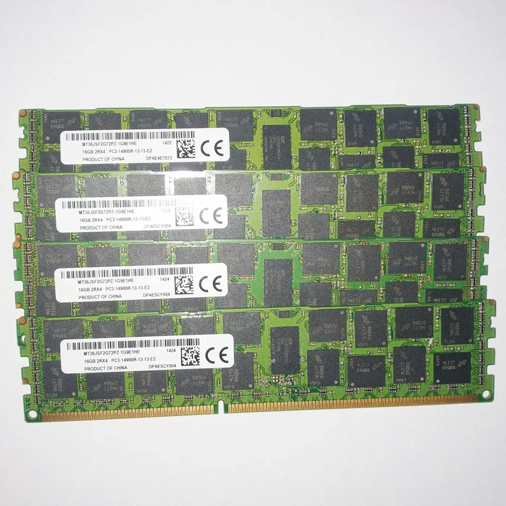 MT36JSF2G72PZ-1G9E1 For MT Memory 16G 16GB 2RX4 DDR3 PC3-14900R 1866 RAM