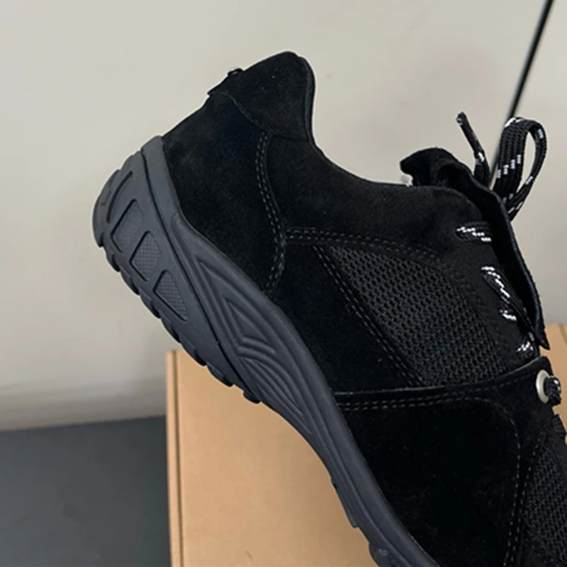 Maxdutti British Fashion Color Blocked Vulcanized Shoes Retro Training Shoes Comfortable Breathable Outdoor Women's Sneakers Sho