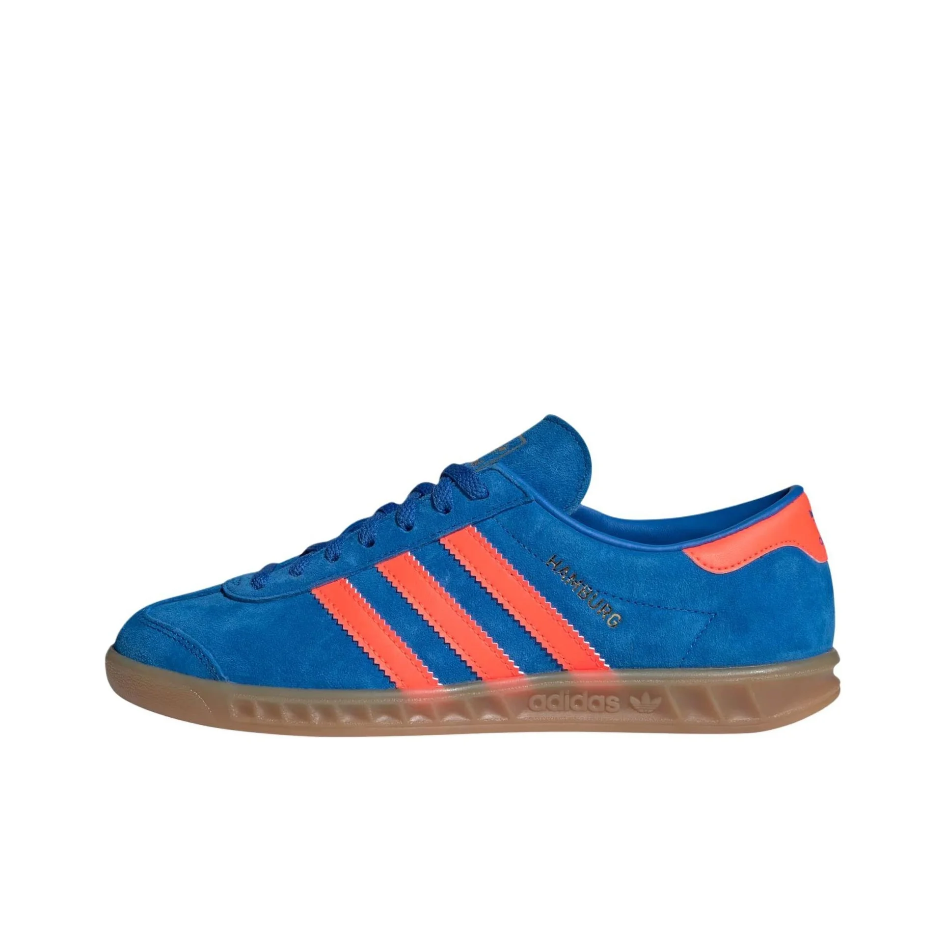 Adidas Originals Hamburg Low top Skateboard Shoes Women's Blue Orange IH5471