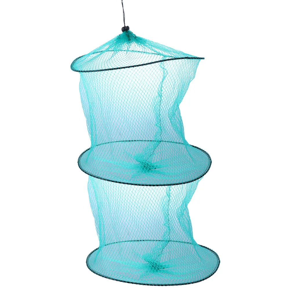 

Round Outdoor Tackle Foldable Fish Guard Nets Fish Accessories Fishing Net Fishing Trap Network Cast Net Fish Shrimp Mesh Cage