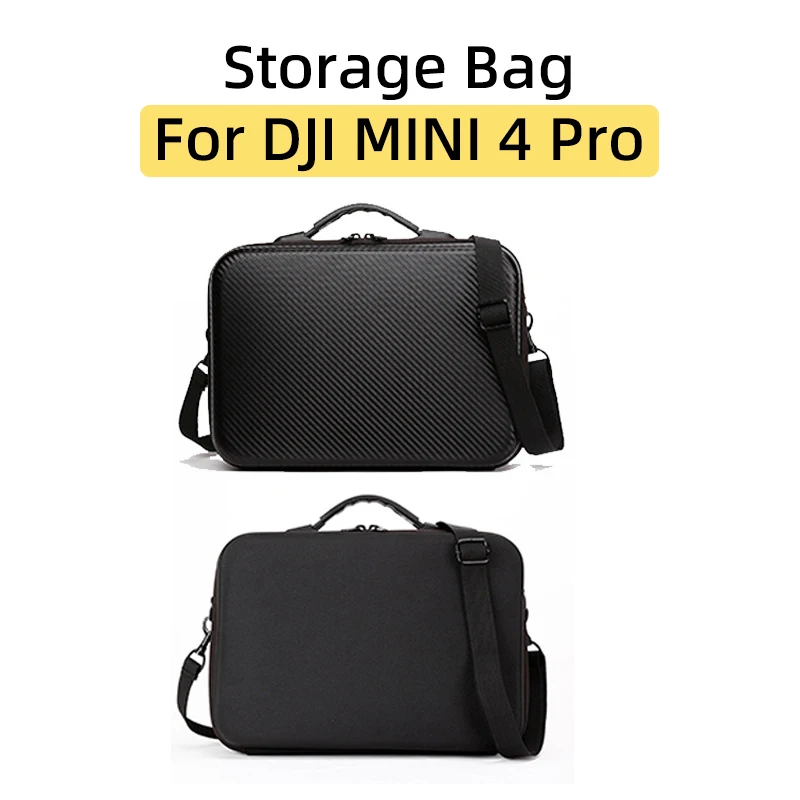 

For DJI Mini 4 Pro Drone RC-N2/RC 2 Remote Controller Storage Bag Handbag Single Shoulder Carrying Case Protect Box Accessories