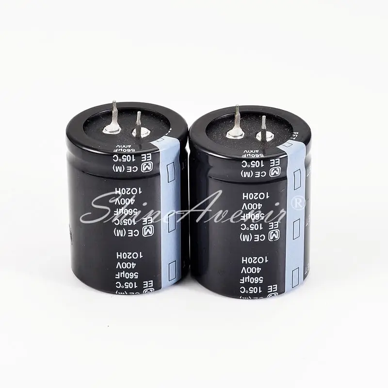 5PCS 400V560UF EE 35*45 105℃ KMQ 35*40 Aluminum Electrolytic Capacitors KMQ GN 30*50 High frequency long life New Original