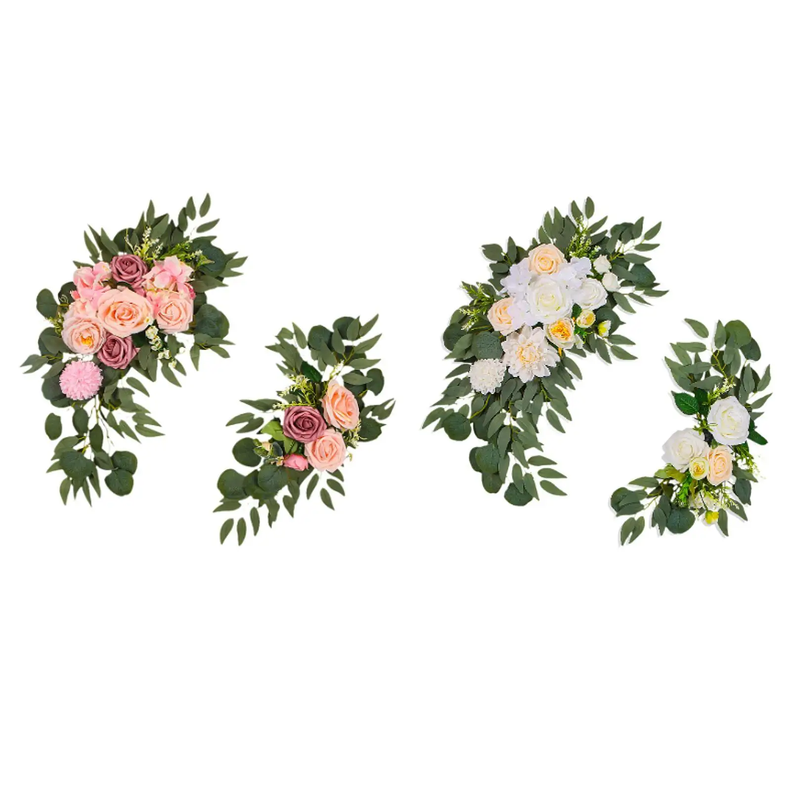 

Wedding Arch Flowers Artificial Flower Swag Set for Reception Party Home