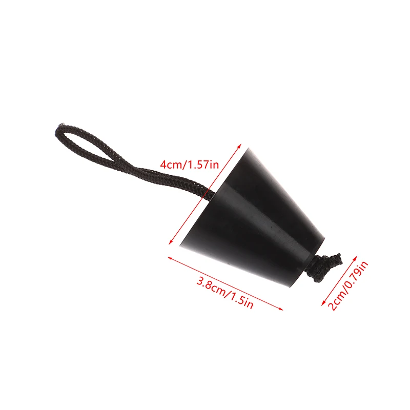 Universal Scupper Plug Stopper mit Cord Seil Bung Abfluss löcher Zubehör für Beiboot Kajak Schlauchboot Marine Boot