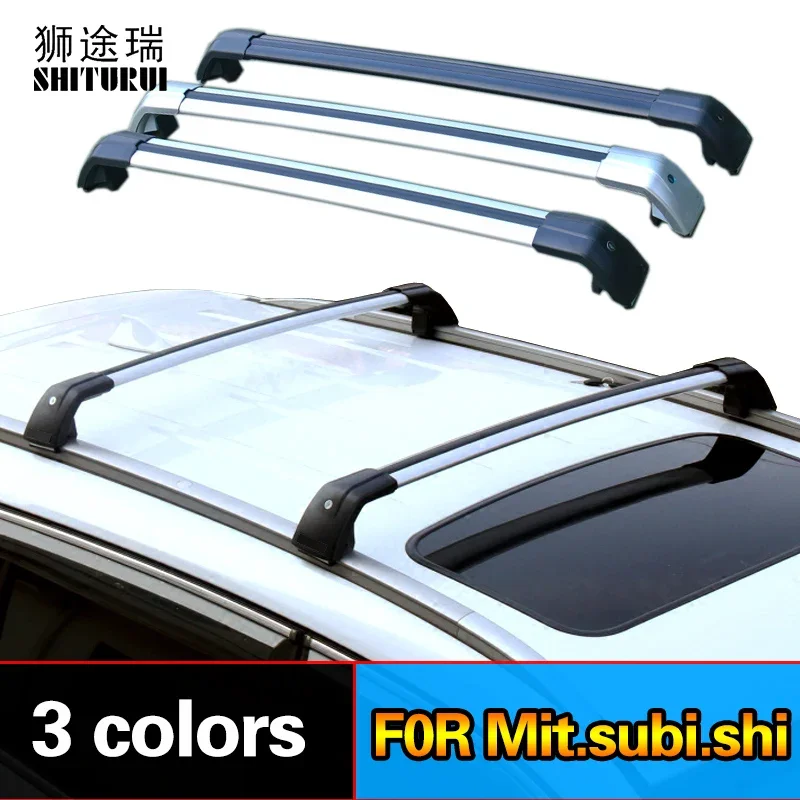 2Pcs Roof bars For MG MG HS 5 DR SUV DEC 2019 - 2022 FLUSH RAILS  Aluminum Alloy Side Bars Cross Rails Roof Rack Luggage Carrier