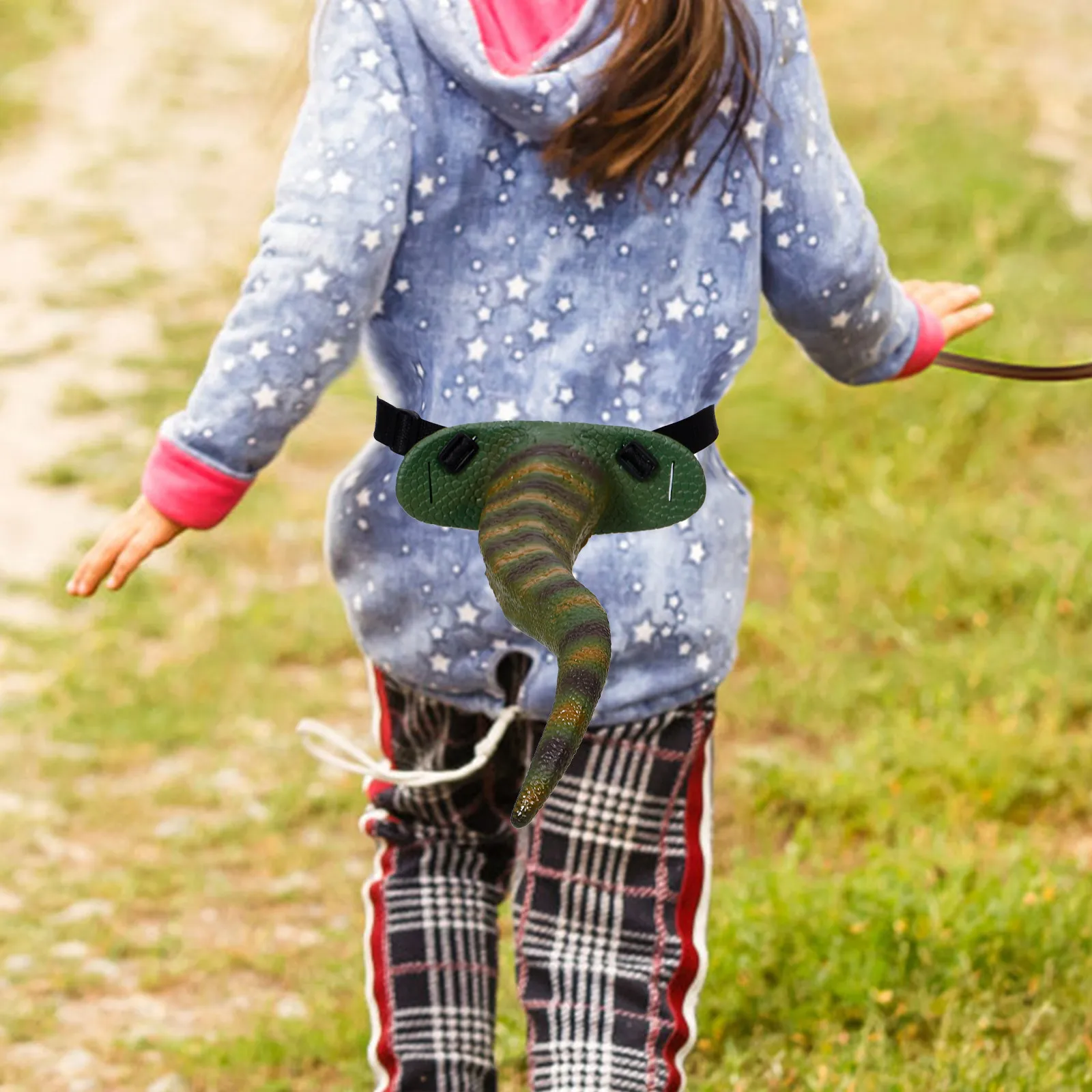 

Dinosaur Tail Dragon Theme Animal Tails Creative Costume Halloween Dress Up Party Favors for Kids Boys Girls Adults Performance