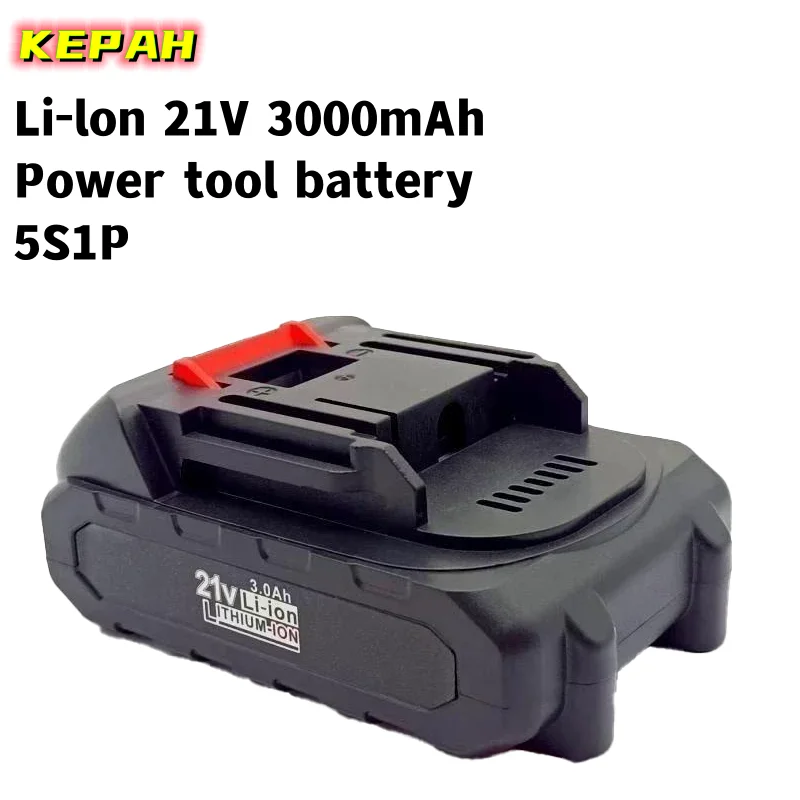 

Li-Ion battery 21V 3.0Ah cordless electric screwdriver special rechargeable large capacity Li-Ion battery hand drill accessories