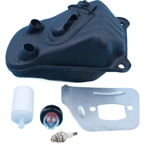 Ljuddämpare, deflektorplåtsats för Husqvarna 545 550XP motorsåg, primerlampa, bränslefilter, reservdelar 523052602 12 best sales Husqvarna 550xp delar - №5