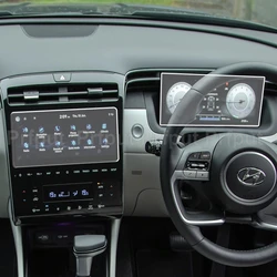 Car GPS Navigtion Tempered Glass For Hyundai Tucson Highlander 2021 10.25 inch Dashboard LCD Screen Protective Film Sticker