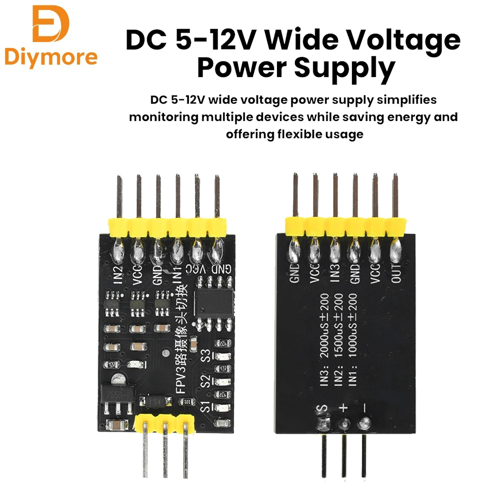 DC5-12V 3-Channel V…