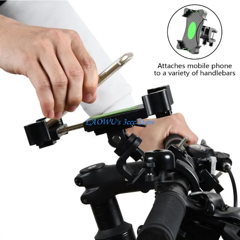 

Y8AD Phone Mount Long Service Phone Stand ABS Stand Simple Installation