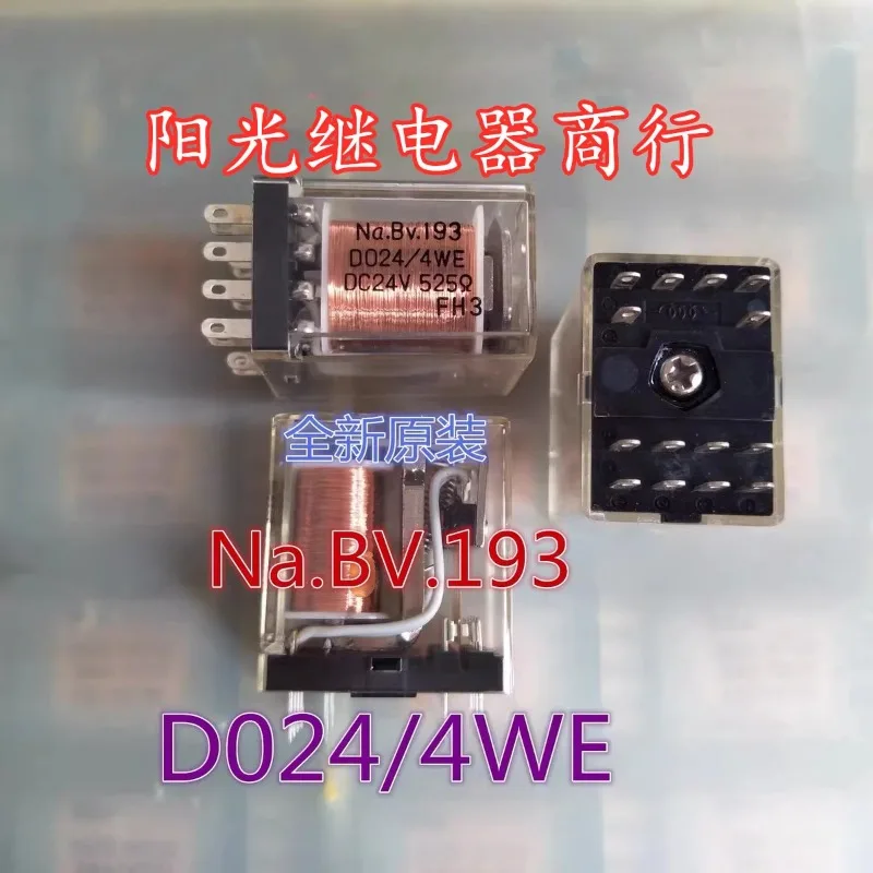 

（Brand New Original）1pcs/lot 100% original genuine relay:Na.BV.193 D024/4WE 24VDC 14pins