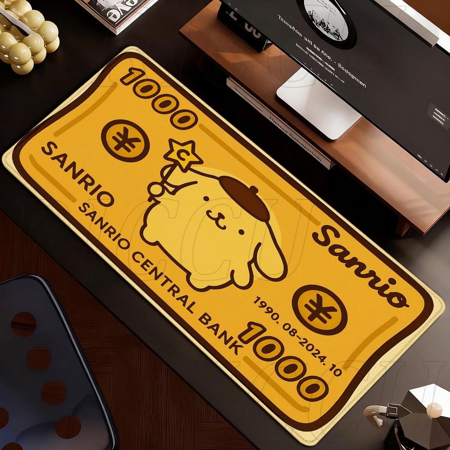 

HD Kawaii 30x60 см Sanrio коврик для мыши XXL ПК мультфильм аниме геймерский шкаф коврик для мыши ноутбук Pom Purin клавиатура игровой настольный коврик