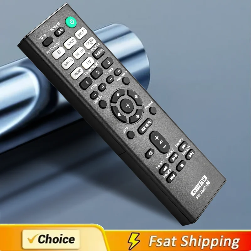 

RMT-AA400U Remote Control For Sony AV Home Theater STR-DH190 STR-DH590 STR-DH790 STRDH190 STRDH590 STRDH790 HT-Z9F SA-WZF9
