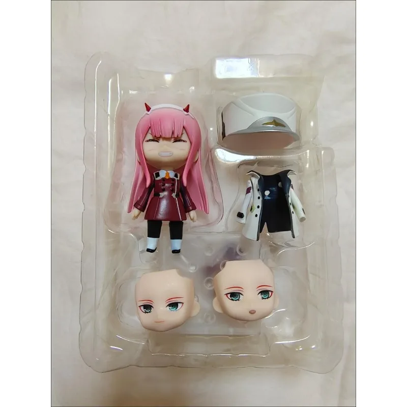 10cm Darling in the Franxx Q version Nendoroid 952# Zero Two 987# Berry Movable Face Changing Hand Model Boxed Ornaments