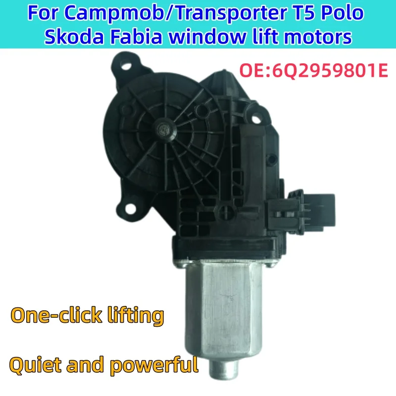 Nieuwe raamheffermotor Geschikt voor Skoda Fabia Roomster Referentienummer 6Q2959801E 6Q2959801F 6Q2959802H 6Q2959802F auto-onderdelen