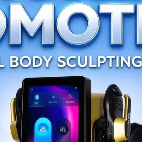 Myoslim 8500W High Lntensity RF Electromagnetic Vibration Massager For Fitness Shaping Muscle Building And Muscle Training