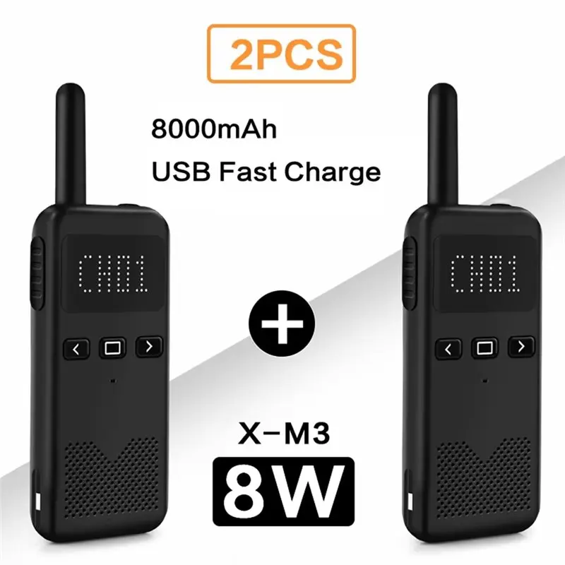 B04B-2 Pack KSX30-M3 Walkie Talkies, UHF 400-470Mhz Two-Way Radio