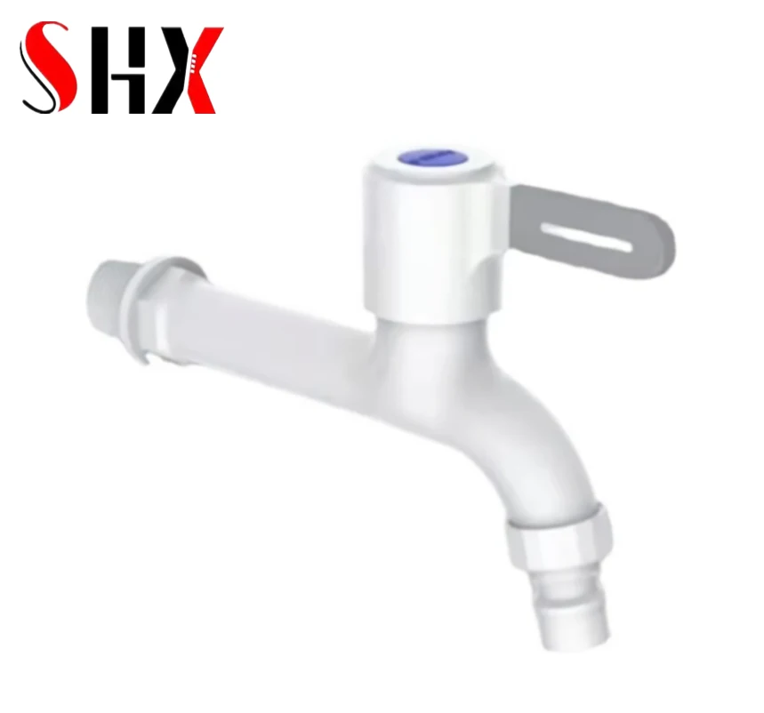 Plastic Washing Machine Faucet 4 Outdoor Faucet 6 Points Washing Machine Faucet Household PVC Project Wholesale