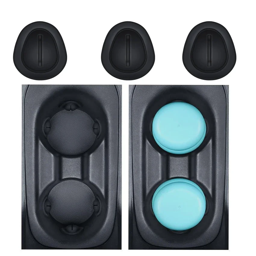 العالمي سيارة حامل الكأس إدراج المحدد فتحة زلة الحد كليب مطاطا هلام السيليكا المضادة للاهتزاز زجاجة ثابتة كوب زجاجي أصحاب الشراب