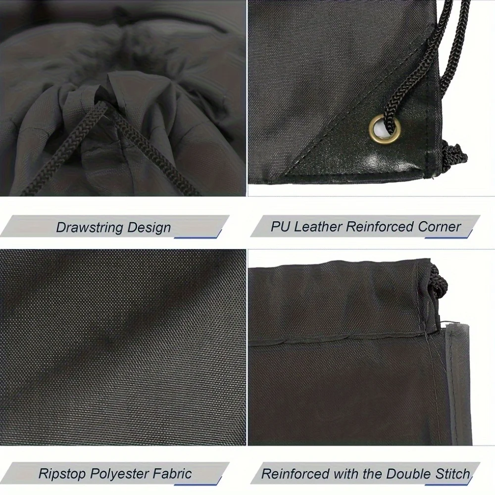 حقائب ظهر برباط للشعار/النص/الصورة مكونة من 5 قطع قابلة للتخصيص، حقيبة رياضية من البوليستر الناعم حقيبة ظهر برباط للسفر في صالة الألعاب الرياضية