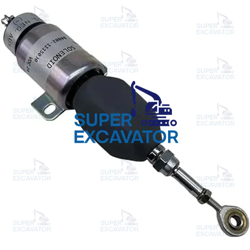 

B4002- 1115030 Электромагнитный клапан отключения 24 В B4002- 1115030 24 В стоп-электромагнитный клапан, электромагнитный клапан пламени, детали экскаватора